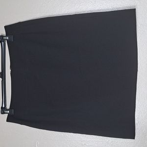 Worthington Lined Straight Black Skirt Sz. 14